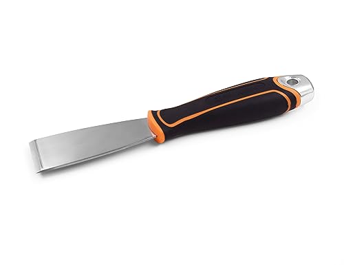 ROLLINGDOG 1.5 Inch Stiff Putty Knife - Stainless Steel Chisel Paint Scraper Tool for Wallpaper Stripping - color: 1.5" Putty Knife
