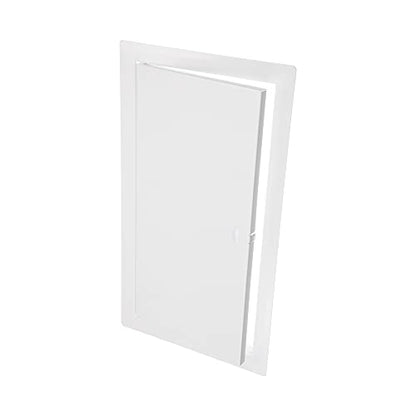 8" x 16" White Metal Access Panel, Service Shaft Door, Plumbing, Electricity Heating Alarm Wall for Drywall, Bathroom Services Hole Cover, Wall Covering - size: 8" x 16"