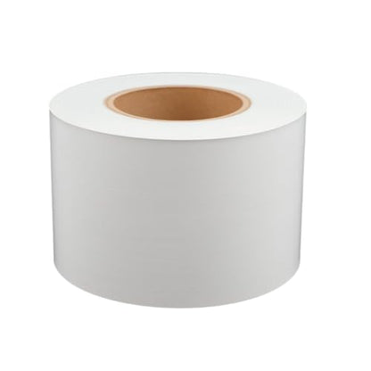4evaseal™, 57206, Multi-Purpose White Tape - 4" x 50' – UV-Resistant, Waterproof Repair & Sealing Tape