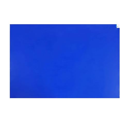 Cleanroom Sticky Mats (1 Pack, 30 Sheets) 24x36in - Ideal for Construction Sites, Hospitals, Home Use, Tattoo Studios - Blue, 18x24in Option Available - color: Blue, size: 18x24in