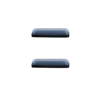 MY MIRONEY 24PCS 1.4" x 1" Chair Sliders Blue Rectangle Self-Adhesive Furniture Slider Gliders Floor Protector Pads with a Clear Plastic Box - style: 1.4" x 1"; Blue; 24PCS