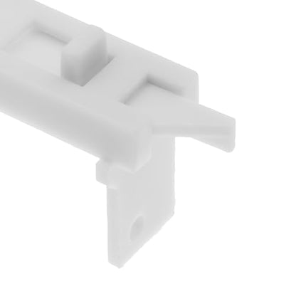 Prime-Line F 2642 Vinyl Spring-Loaded Replacement Window Tilt Latch Pair, 1-11/16” Hole Center, White (1 Pair)