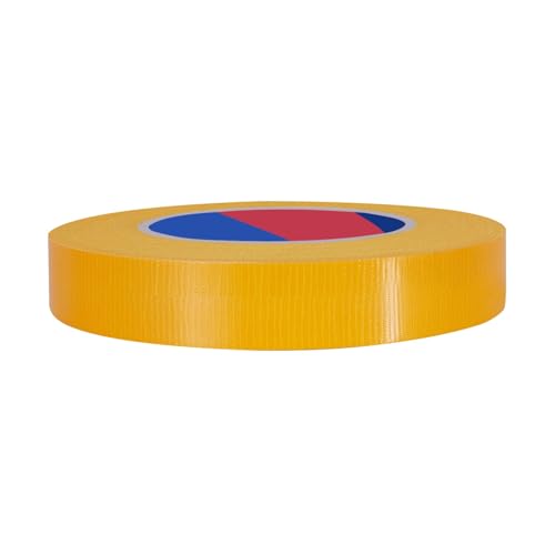 Yellow Heavy Duty Duct Tape, 1 Inch x 55 Yards, Industrial Grade Waterproof & UV Resistant, Strong Adhesive for Indoor Outdoor Repairs, Crafts, Home Improvement and DIY Projects - color: Yellow, size: 1 Inch x 55 Yards