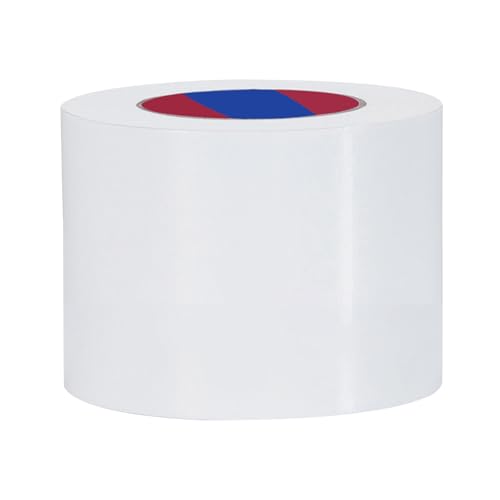 White Heavy Duty Duct Tape, 4 Inch x 55 Yards, Industrial Grade Waterproof & UV Resistant, Strong Adhesive for Indoor Outdoor Repairs, Crafts, Home Improvement, Moving Packing and DIY Projects - color: White, size: 4Inch x 55 Yards