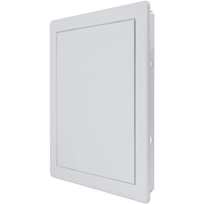 Vent Systems White ABS Plastic - Access Panel 8 x 10 Inch - Access Panel with Door for Drywall, Wall and Ceiling Electrical and Plumbing Service Wall Hole Cover - Exterior Dimensions 8.6x10.6 Inches - size: 8 X 10 Inch / 200 X 250 Mm