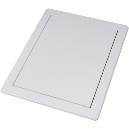 Vent Systems White ABS Plastic - Access Panel 8 x 10 Inch - Access Panel with Door for Drywall, Wall and Ceiling Electrical and Plumbing Service Wall Hole Cover - Exterior Dimensions 8.6x10.6 Inches - size: 8 X 10 Inch / 200 X 250 Mm