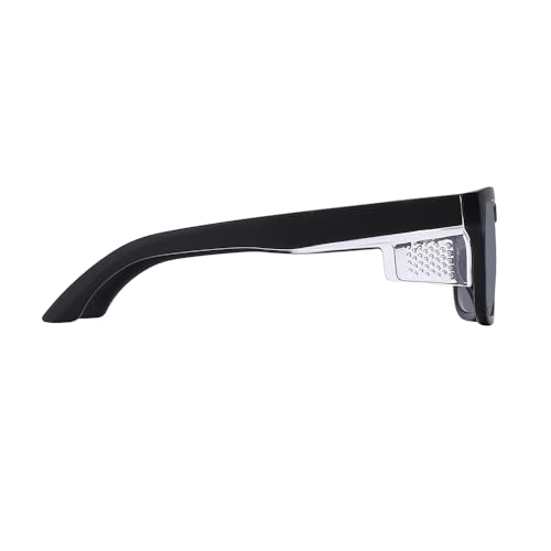 Safety Polycarbonate Polarized Sunglasses for Men and Women UV400 Protection and Includes ANSI Z87 - color: Matte Black-polarized