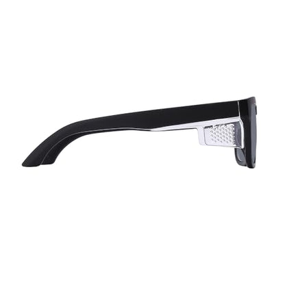 Safety Polycarbonate Polarized Sunglasses for Men and Women UV400 Protection and Includes ANSI Z87 - color: Matte Black-polarized