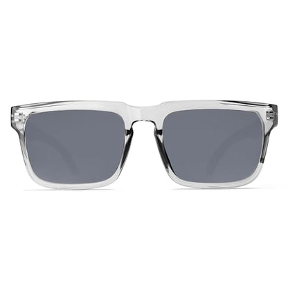 Safety Polycarbonate Polarized Sunglasses for Men and Women UV400 Protection and Includes ANSI Z87 - color: Grey-polarized