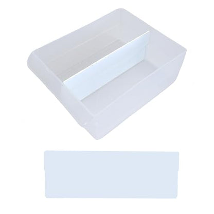 (12-Pack) Large Drawer Dividers compatible with Craft Cabinet and Hardware Storage Organizers, (Dividers Only) - style: Length Dividers (Pack of 12)