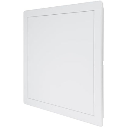 Vent Systems White ABS Plastic - Access Panel 12 x 12 Inch - Access Panel with Door for Drywall, Wall and Ceiling Electrical and Plumbing Service Wall Hole Cover - Exterior Dimensions 12.7x12.7 Inches - size: 12 X 12 Inch / 300 X 300 Mm