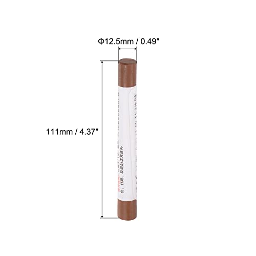 uxcell Wood Wax Filler Stick, Furniture Crayons Wooden Repair Wax Filler Stick Touch Up Wax Paint Pens for Scratches Holes Floor Laminate Tables Desks, Dark Reddish - color: Dark Reddish