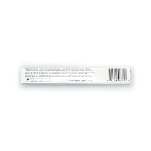 Krazy Fix Super Glue Remover, Gel Formula for Maximum Control, Removes Hardened Glue from All Surfaces (2 x 0.3 oz Tubes)