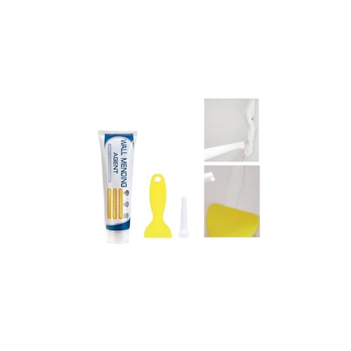 Wall Mending Agent Repair Kit with Scraper Nozzle Extender,2026 New Multi Functional WallPatching Paste Spackle,Efficient WallRepair Paste Filler for Holes & Cracks, Nail Holes, Dents & Small Damage - color: 150g