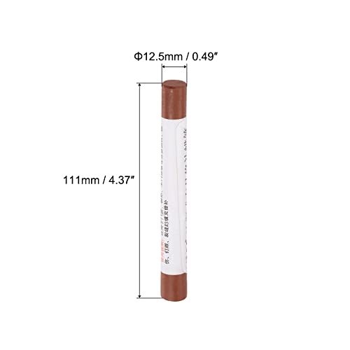 uxcell Wood Wax Filler Stick, Furniture Crayons Wooden Repair Wax Filler Stick Touch Up Wax Paint Pens for Scratches Holes Floor Laminate Tables Desks, Deep Metallic Red - color: Deep Metallic Red