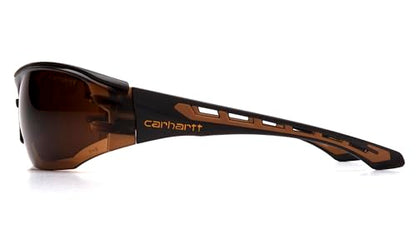 Carhartt Gear CHB818ST Easley™ Sandstone Bronze Anti-Fog Lens - One Size Fits All - Black/Tan - color: Sandstone Bronze Lens