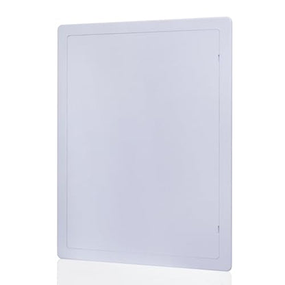 Suteck Plumbing Access Panel for Drywall Ceiling 12 x 16 Inch Reinforced Plastic Wall Access Doors Removable Hinged White - size: 12x16 inch