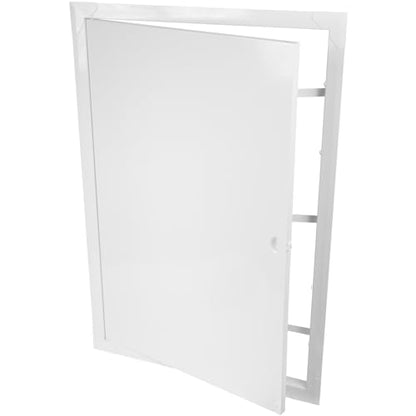 16" x 24" White Metal Access Panel, Service Shaft Door, Plumbing, Electricity Heating Alarm Wall for Drywall, Bathroom Services Hole Cover, Wall Covering - size: 16" x 24"