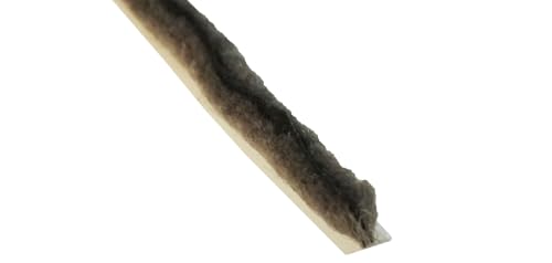 WRS .350" Pile Height x .270" Backing Pile Weatherstripping for Windows & Doors – Grey No Fin Weather Stripping Replacement, Low Friction Seal for Sliding Windows & Patio Doors (24 ft Roll) - color: 24 Ft Roll - Grey Pile (.270" x .350")