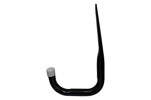 Shepherd Hardware 8089E Heavy Duty Steel 5-Inch Garage Storage Utility Hooks, 4 Pack, Black - size: 5 Inch