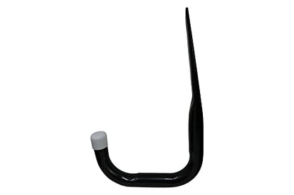 Shepherd Hardware 8089E Heavy Duty Steel 5-Inch Garage Storage Utility Hooks, 4 Pack, Black - size: 5 Inch
