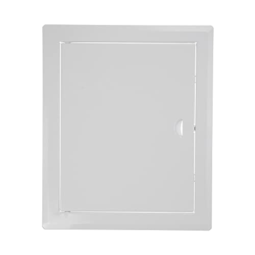 Vent Systems Access Panel for Drywall 8 x 10 Inch - Wall Hole Cover Plate - Metal Access Door with Handle - Plumbing Access Panel for Drywall - Service Shaft Crawl Space Door - Wall Access Panel - size: 8'' X 10''