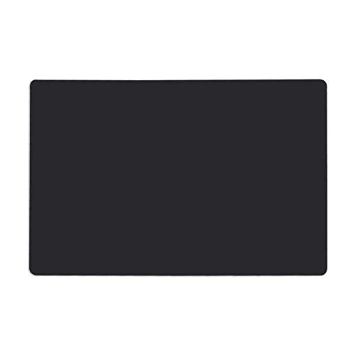 Gartful Silicone Mats for Kitchen Counter, Thicker 0.06", 25 x 17 inches Multipurpose Table Mat, Silicone Pad Desk Work Mat, Nonstick Nonskid Heat-Resistant Pad, Placemat, Black - color: Black, size: L-25"x 17"x 0.06"