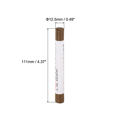 uxcell Wood Wax Filler Stick Furniture Crayons Wooden Repair Wax Filler Stick Touch Up Wax Paint Pens for Scratches Holes Floor Laminate Tables Desks Heavy Saddle Brown - color: Heavy Saddle Brown