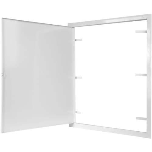 20" x 24" White Metal Access Panel - Wall Access Panel for Drywall - Hidden Wire Cover for Wall Covering Panels - Plumbing, Electricity, Heating Alarm, Bathroom, Dry Wall Hole Cover - size: 20" X 24"