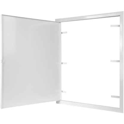 20" x 24" White Metal Access Panel - Wall Access Panel for Drywall - Hidden Wire Cover for Wall Covering Panels - Plumbing, Electricity, Heating Alarm, Bathroom, Dry Wall Hole Cover - size: 20" X 24"