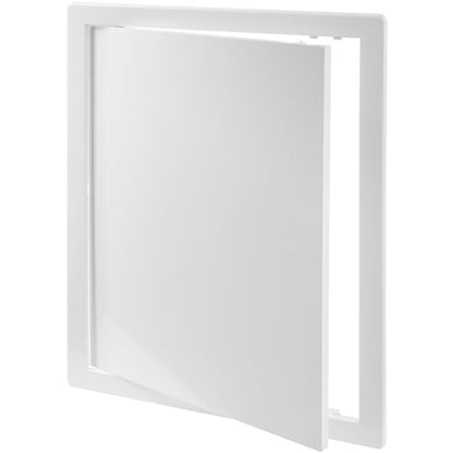 Vent Systems White ABS Plastic Access Panel 12 x 16 Inch (Cut-Out) - Access Panel with Door for Drywall, Wall, Ceiling - Electrical and Plumbing Service Inspection Door for Indoor Use - size: 12 X 16 Inch / 300 X 400 Mm