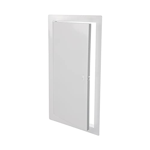Vent Systems Access Panel for Drywall 8 x 16 Inch - Wall Hole Cover Plate - Metal Access Door with Handle - Plumbing Access Panel for Drywall - Service Shaft Crawl Space Door - Wall Access Panel - size: 8'' x 16''