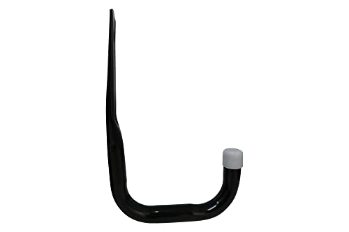 Shepherd Hardware 8089E Heavy Duty Steel 5-Inch Garage Storage Utility Hooks, 4 Pack, Black - size: 5 Inch
