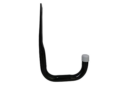 Shepherd Hardware 8089E Heavy Duty Steel 5-Inch Garage Storage Utility Hooks, 4 Pack, Black - size: 5 Inch
