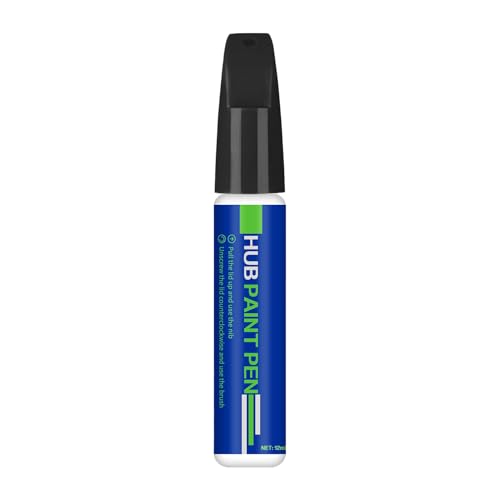 Auto Paint Touch Up – Repair Pen, Durablee Marker | Quick-Dry Scratch Restorer, Precise Applicator, Waterproof Coating, Multi-surfaces Corrector With Use For Metal, Glass, Leather, Wood, Wall, Applian - color: Black
