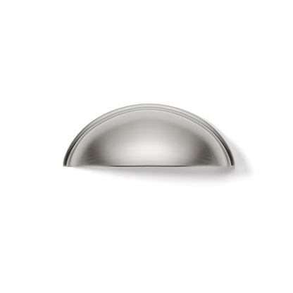 khtumeware 10 Pack 2-1/2" Drawer Pulls Brushed Satin Nickel Cabinet Cup Pulls Kitchen Hardware Cabinet Handles Drawer Handles Knobs 2.5 inch Hole Center - color: Brushed Satin Nickel, size: 2-1/2"(64mm) Hole Center, style: 10-pack