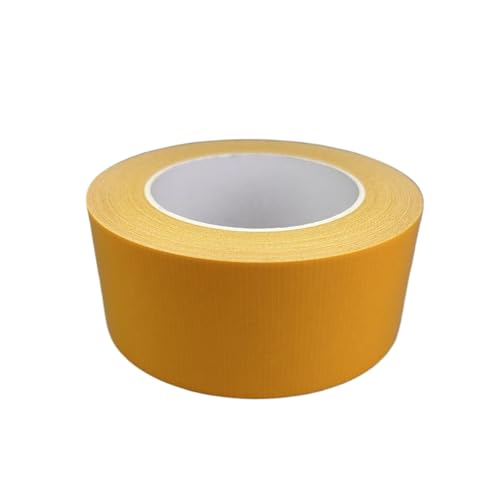 Multi-Purpose Duct Tape 2 Inch x 33 Yards, Heavy Duty, Waterproof, Great for Repairs, Packaging, Arts Crafts and DIY Projects (Yellow) - color: Yellow, size: 2 Inch