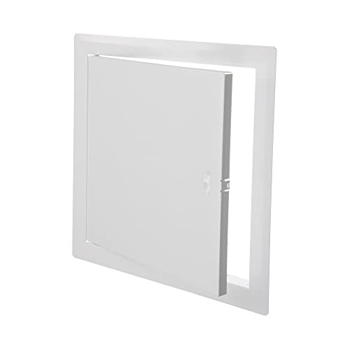 Vent Systems Access Panel for Drywall 12 x 12 Inch - Wall Hole Cover Plate - Metal Access Door with Handle - Plumbing Access Panel for Drywall - Service Shaft Crawl Space Door - Wall Access Panel - size: 12'' x 12''