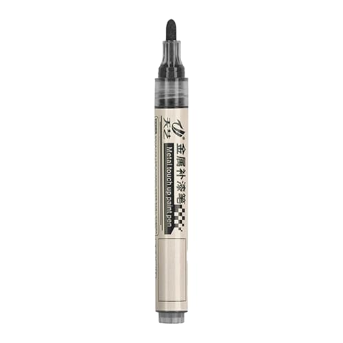 Aislor Metal Touch Up Paint Pen - Scratch & Fade Repair Kit for Metal Surfaces, Long-Lasting Color Restorer Black One Size - color: Black