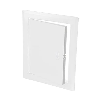 6" x 8" White Metal Access Door. Plumbing, Electricity, Heating, Alarm Wall Access Panel for Drywall - size: 6" x 8"