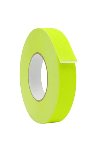 WOD Heavy Duty Anti Slip Tape, Fluorescent Yellow - 1 inch x 60 ft. Non Skid Treads Weather Proof Indoor/Outdoor Traction Tape for No Slip Stairs ASTC32 - color: Fluorescent Yellow, size: 1 Inch (25mm)