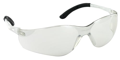 SAS Safety Corp NSX Turbo Safety Glasses in/Outdoor Lens Polycarbonate High-Impact Resistant, Scratch Resistant, Lightweight Wrap Around Protective Eyewear for Work ANSI Z87.1+ Eye Protection - color: Mirror
