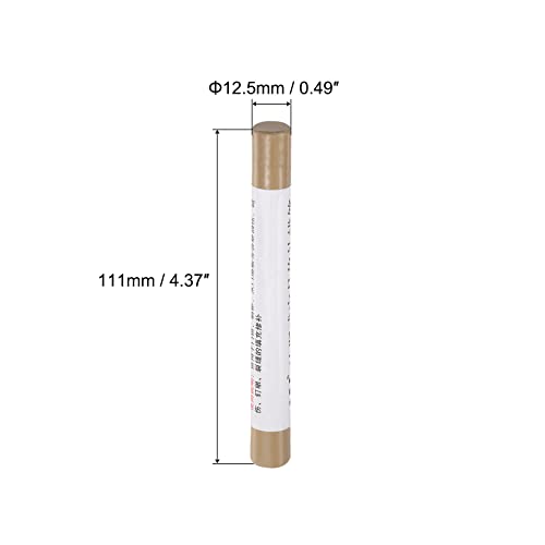 uxcell Wood Wax Filler Stick, Furniture Crayons Wooden Repair Wax Filler Stick Touch Up Wax Paint Pens for Scratches Holes Floor Laminate Tables Desks, Neon Brown - color: Neon Brown
