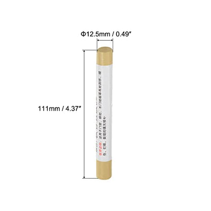 uxcell Wood Wax Filler Stick, Furniture Crayons Wooden Repair Wax Filler Stick Touch Up Wax Paint Pens for Scratches Holes Floor Laminate Tables Desks, Mellow Yellow - color: Mellow Yellow