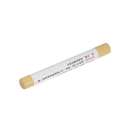 uxcell Wood Wax Filler Stick, Furniture Crayons Wooden Repair Wax Filler Stick Touch Up Wax Paint Pens for Scratches Holes Floor Laminate Tables Desks, Mineral Yellow - color: Mineral Yellow