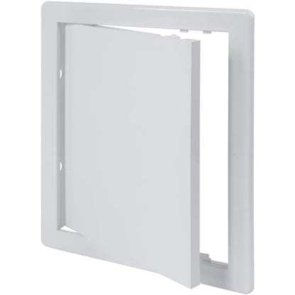 Vent Systems White ABS Plastic - Access Panel 8 x 10 Inch - Access Panel with Door for Drywall, Wall and Ceiling Electrical and Plumbing Service Wall Hole Cover - Exterior Dimensions 8.6x10.6 Inches - size: 8 X 10 Inch / 200 X 250 Mm
