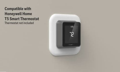 Honeywell Home Large Cover Plate & Electrical Box Adaptor for T-Series Thermostats (THP2400A1080), White