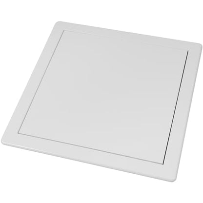 Vent Systems White ABS Plastic Access Panel 10 x 10 Inch (Cut-Out) - Access Door for Drywall, Wall, Ceiling - Electrical, Plumbing Service Wall Hole Cover - Inspection Door - 11 x 11 Inch (Outer) - size: 10 x 10 Inch / 250 x 250 mm