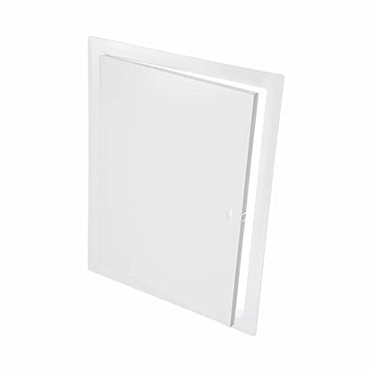12" x 16" White Metal Access Panel, Service Shaft Door, Plumbing, Electricity Heating Alarm Wall for Drywall, Bathroom Services Hole Cover, Wall Covering - size: 12" x 16"