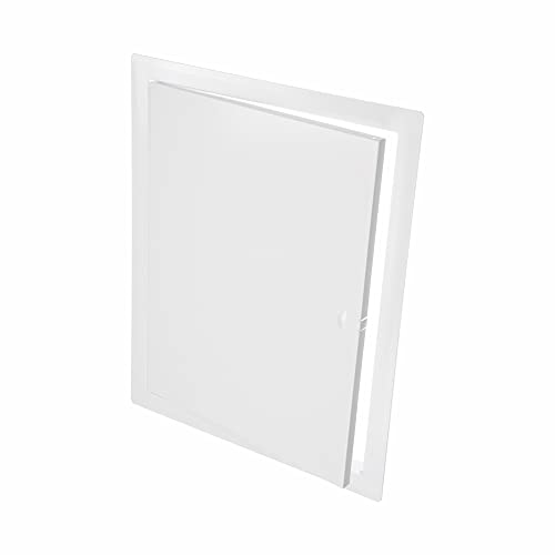 12" x 16" White Metal Access Panel, Service Shaft Door, Plumbing, Electricity Heating Alarm Wall for Drywall, Bathroom Services Hole Cover, Wall Covering - size: 12" x 16"